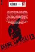 Backcover Akame ga KILL! 13