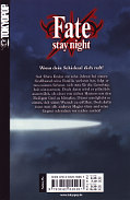 Backcover Fate/Stay Night 1