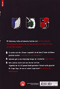 Backcover Attack on Titan - Character Guide  1
