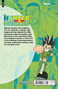 Backcover Hunter X Hunter 36