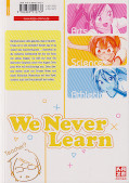 Backcover We never learn 4