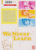 Backcover We never learn 11
