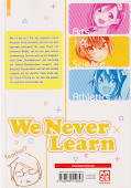 Backcover We never learn 15