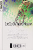 Backcover Let me be your Prisoner 1