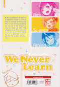Backcover We never learn 17