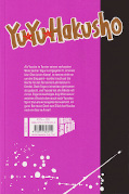 Backcover Yu Yu Hakusho 8