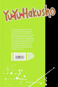 Deutsches Backcover Yu Yu Hakusho 10