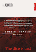 Backcover Goblin Slayer! Year One 12