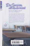 Backcover Der Sommer, als du da warst 6
