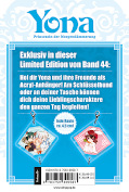 Deutsches Backcover Yona – Prinzessin der Morgendämmerung 44