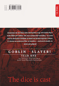 Backcover Goblin Slayer! Year One 13