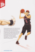 Deutsches Backcover Kuroko's Basketball 1