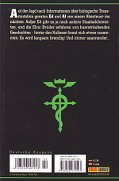 Backcover Fullmetal Alchemist 2