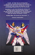 Backcover Mobile Suit Gundam Wing 1