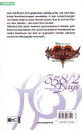Backcover Kingdom Hearts 358/2 Days 3