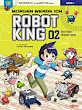 Frontcover Manhwa mit coolem MINT Wissen: Morgen werde ich Robot King 2