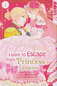 Frontcover I Want to Escape from Princess Lessons 1