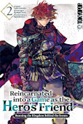 Frontcover Reincarnated into a Game as the Hero’s Friend 2