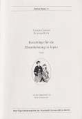 Frontcover Ratschläge für die Eheanbahnung in Japan 1