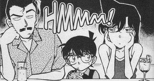 Kogoro Manga Detektiv Conan Aufgewacht 
